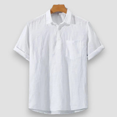Cordell | Linen Polo Shirt