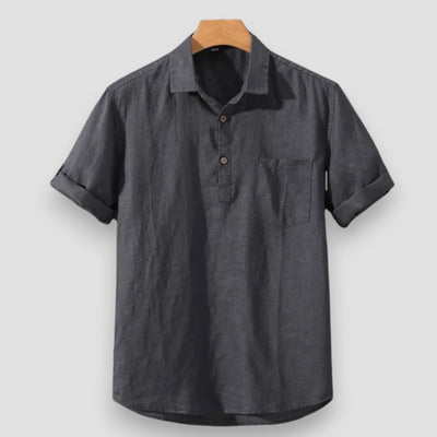 Cordell | Linen Polo Shirt